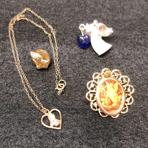 Jewelry - Angels and Praying Hands Bundle